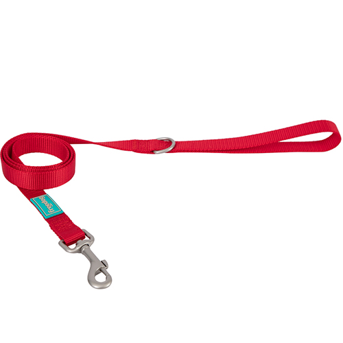 Basic Nylon Leash RED 10mm - повод 10/120 - червен