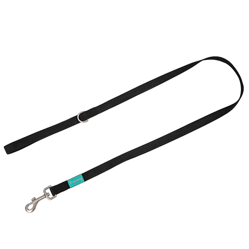 Basic Nylon Leash BLACK 20mm - повод 20/120 - черен