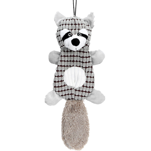 Dog Toy 45cm - плюшена миешка мечка със звук - светло сива