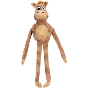 Dog Toy 45cm - плюшено куче със звук - кафяво