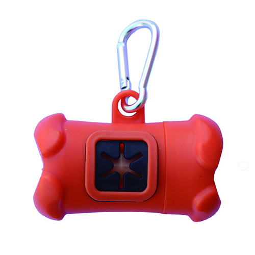 Dog Bag Dispenser Orange - Диспенсер за пликчета с карабина, оранжев