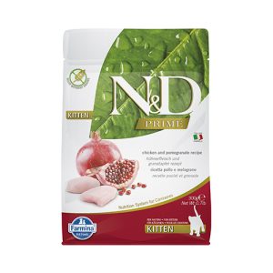N&D PRIME CAT KITTEN CHICK& POMEGR 300G
