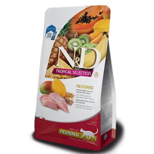 N&D TROPICAL CAT NEUTERED 300 G CHICKEN   ADULT