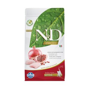 N&D PRIME CAT KITTEN CHICK& POMEGR 1.5KG