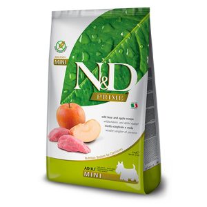 N&D PRIME DOG  ADULT MINI 2.5KG  WILD BOAR&APPLE