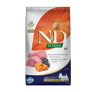 N&D DOG ADULT MINI PUMPKIN 2.5KG куче,тиква с агнешко и боровинки