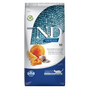 N&D CAT ADULT PUMPKIN 5kg коте,тиква с херинга и портокал