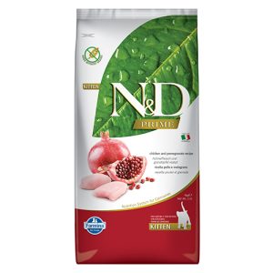 N&D PRIME CAT KITTEN CHICK& POMEGR  5KG