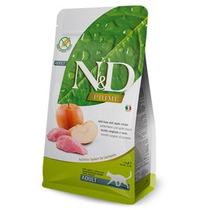 N&D PRIME CAT ADULT 5KG WILD BOAR & APPLE