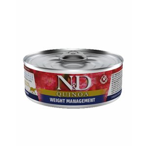 Консерва N&D CAT QUINOA WEIGHT MANAGEMENT 80GR