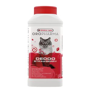 ORO. DEODO STRAWBERRY 750  ML-дезодорант на прах за котешка тоалетна с аромат на ягода