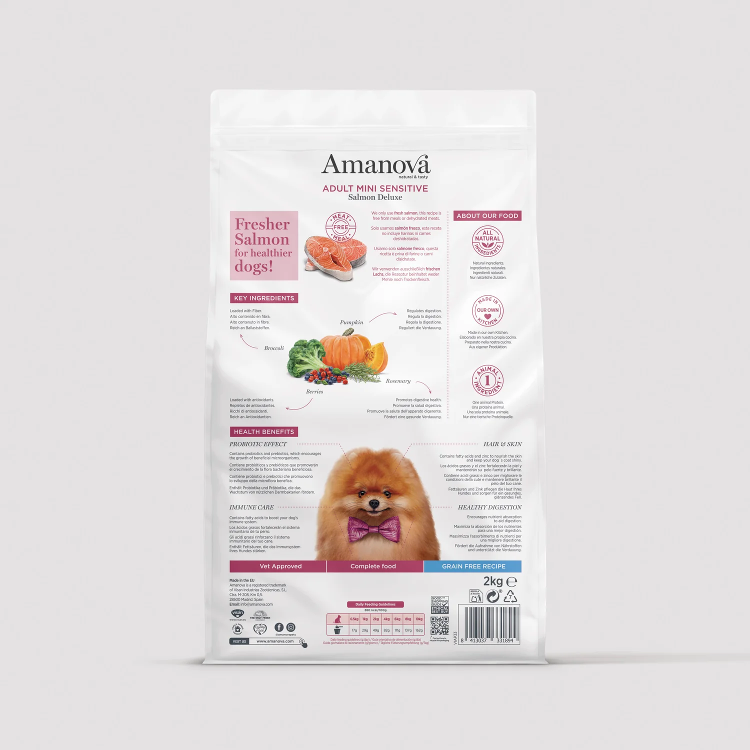 Amanova ADULT MINI SENSITIVE Salmon Deluxe 2