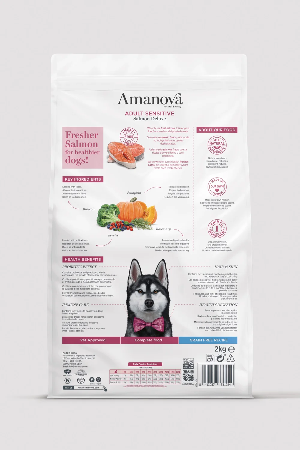 Amanova ADULT SENSITIVE Salmon Deluxe 2