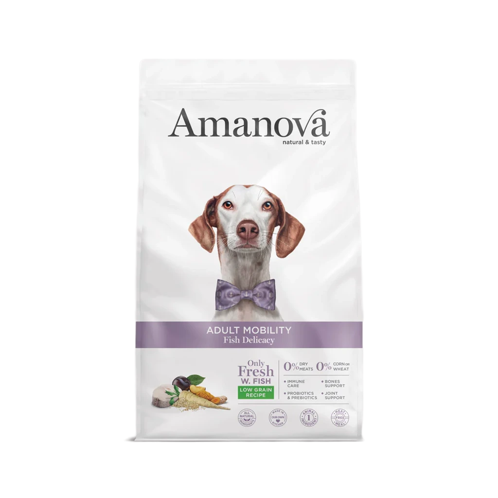 amanova dog adult mobility fish delicacy